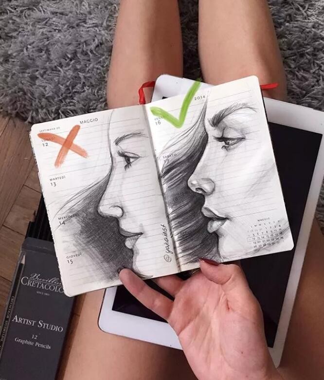初學素描，你肯定會犯這樣的錯誤！