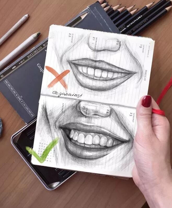 初學素描，你肯定會犯這樣的錯誤！