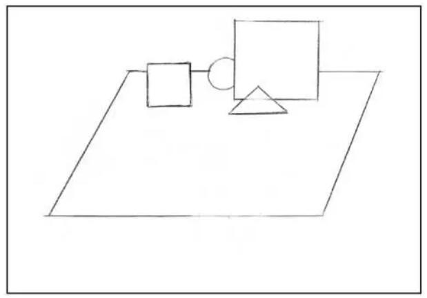 素描術語 | 構圖方法、構畫技巧、構圖規律